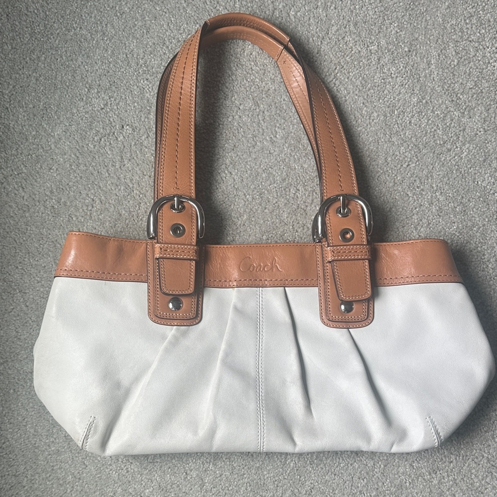 Coach SoHo Pleated Leather Handbag